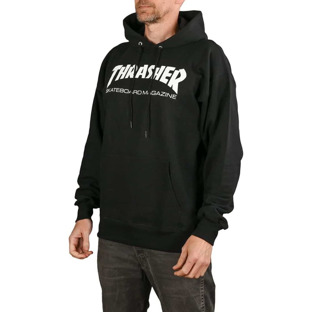 Thrasher Skate Mag Pullover Hoodie - Black