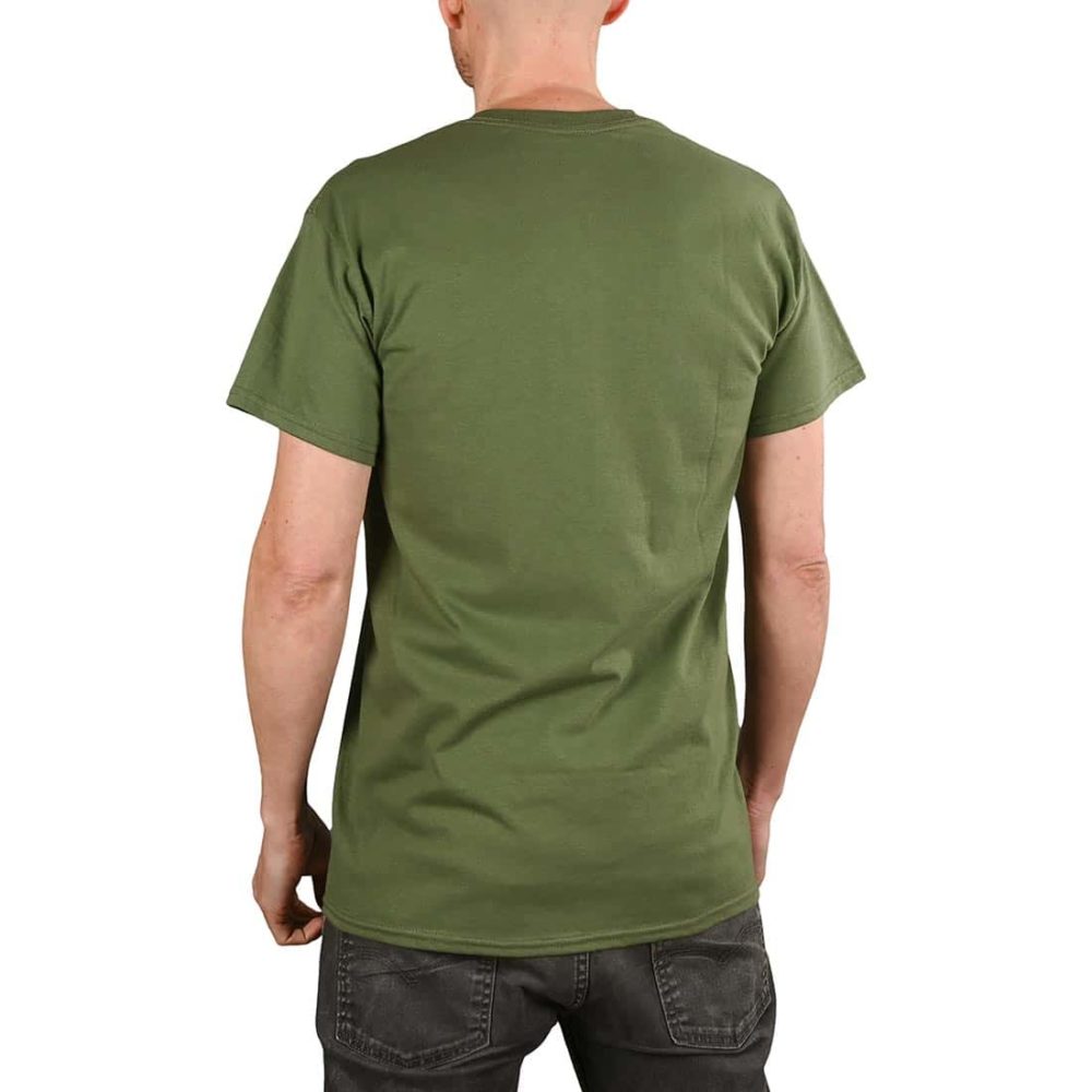 Thrasher Skate Mag S/S T-Shirt - Army Green