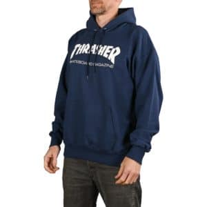 Thrasher Skate Mag Pullover Hoodie - Navy