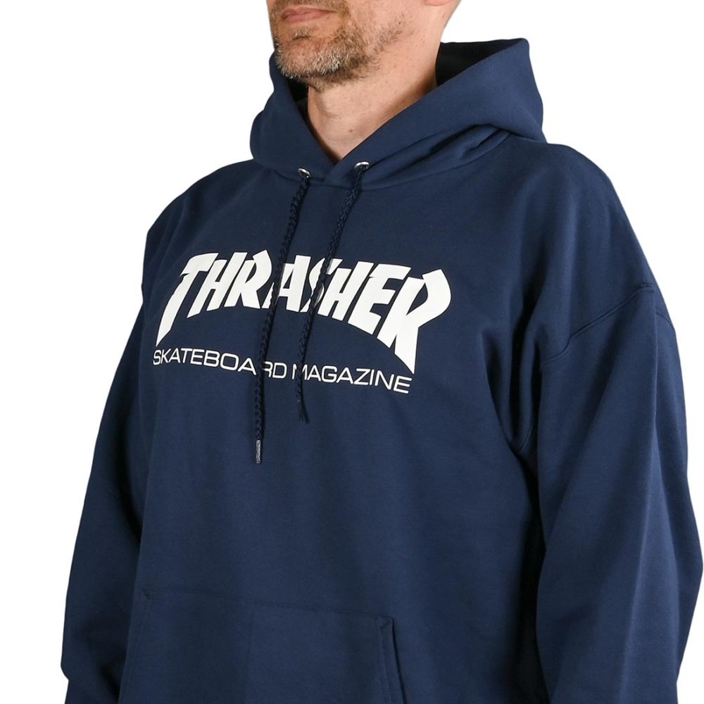 Thrasher Skate Mag Hoodie - Navy