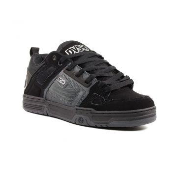 DVS Comanche Skate Shoes - Black/Grey/Black