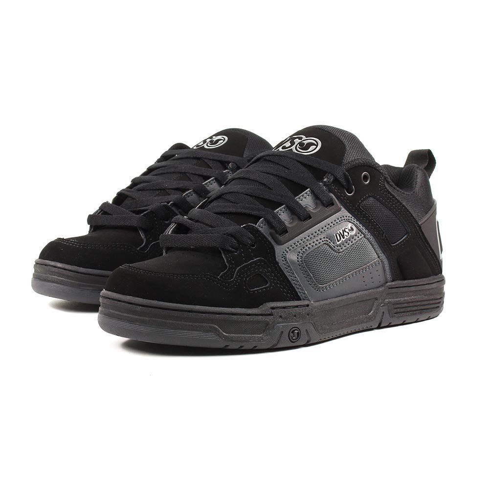 DVS Comanche Skate Shoes - Black/Grey/Black