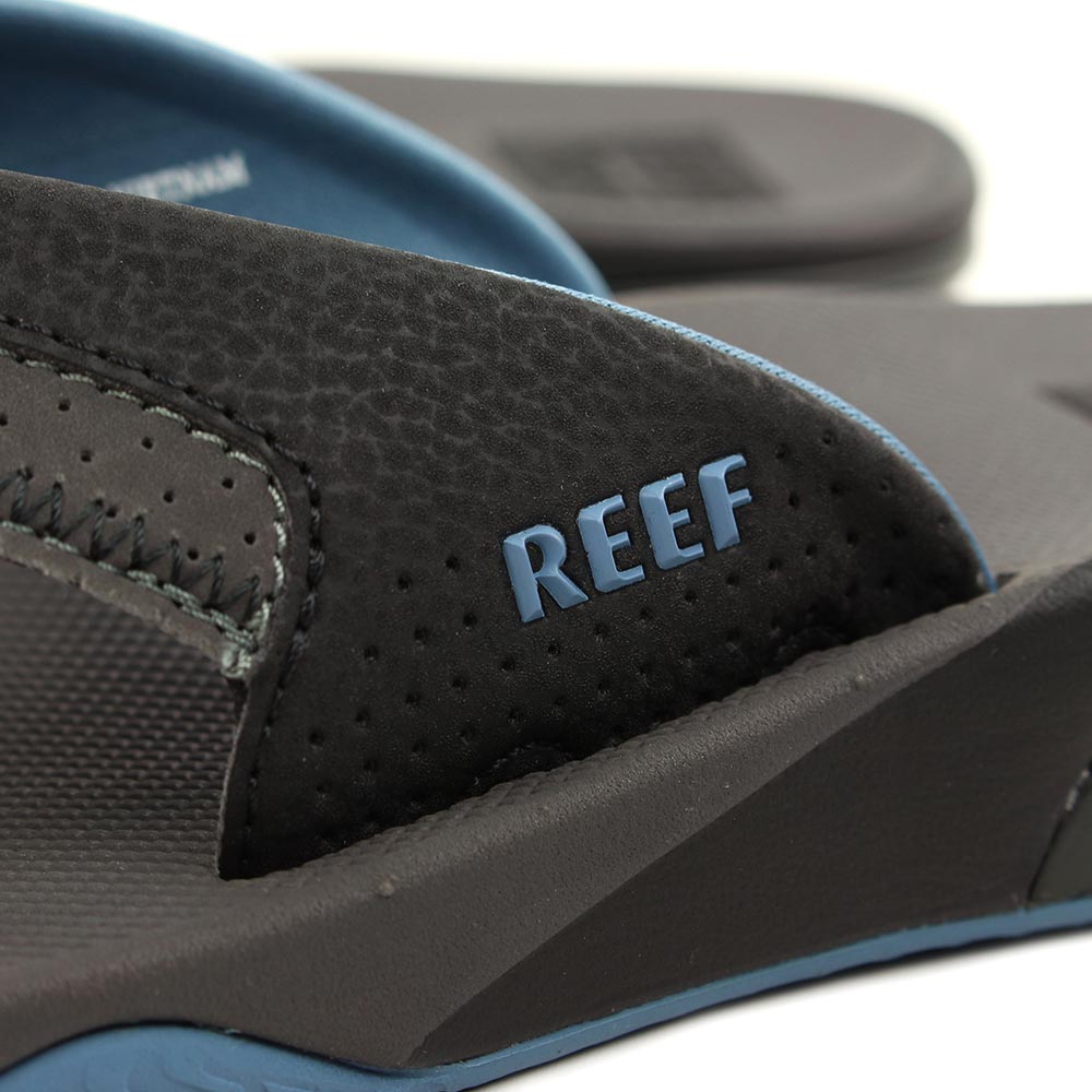 Reef Fanning Sandals Grey Light Blue Supereight