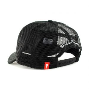 Deus Ex Machina Milano Address Mesh Back Trucker Cap - Black