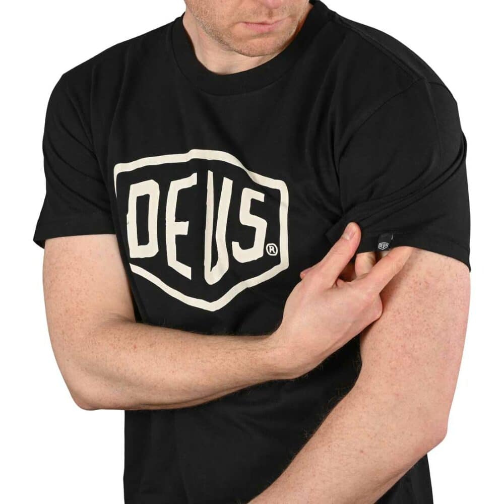 Deus Ex Machina Shield S/S T-Shirt - Black