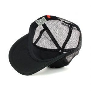 Deus Ex Machina Tokyo Address Mesh Back Trucker Cap - Black
