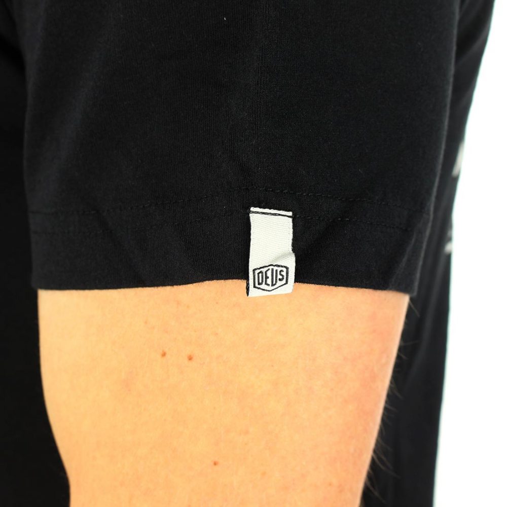 Deus Ex Machina Venice LA Address T-Shirt - Black - Image 5