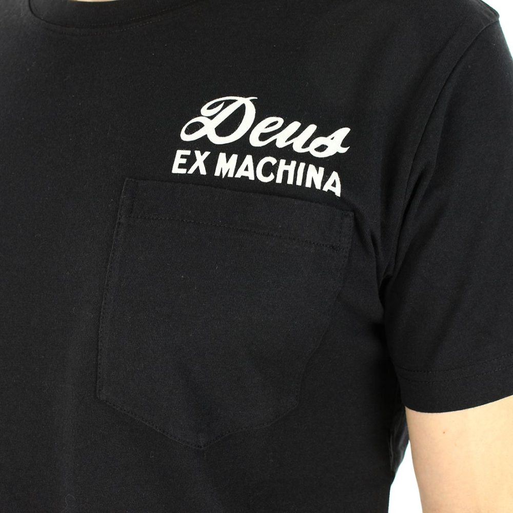 Deus Ex Machina Venice LA Address T-Shirt - Black - Image 6