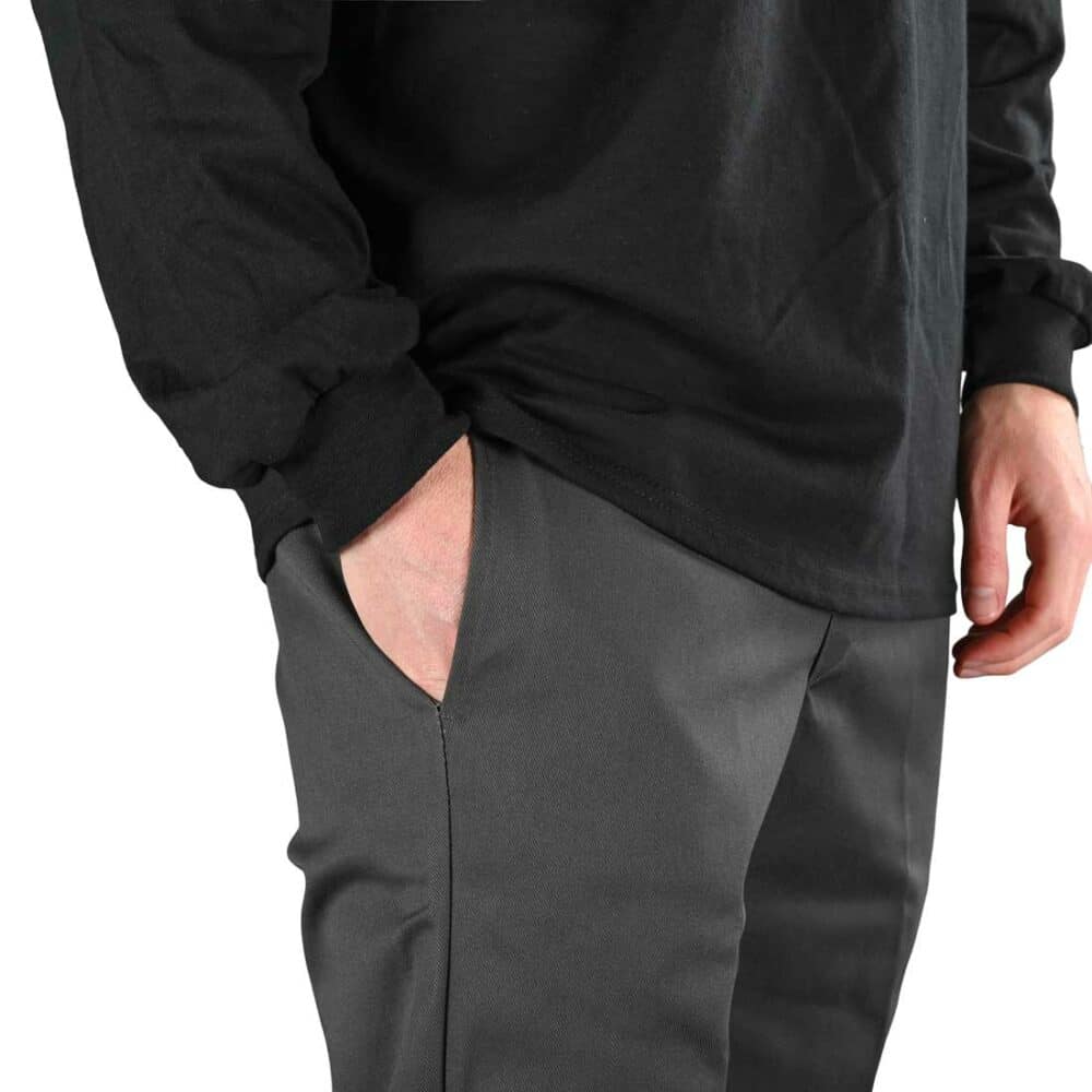 Dickies 873 Slim Straight Work Pant - Charcoal Grey