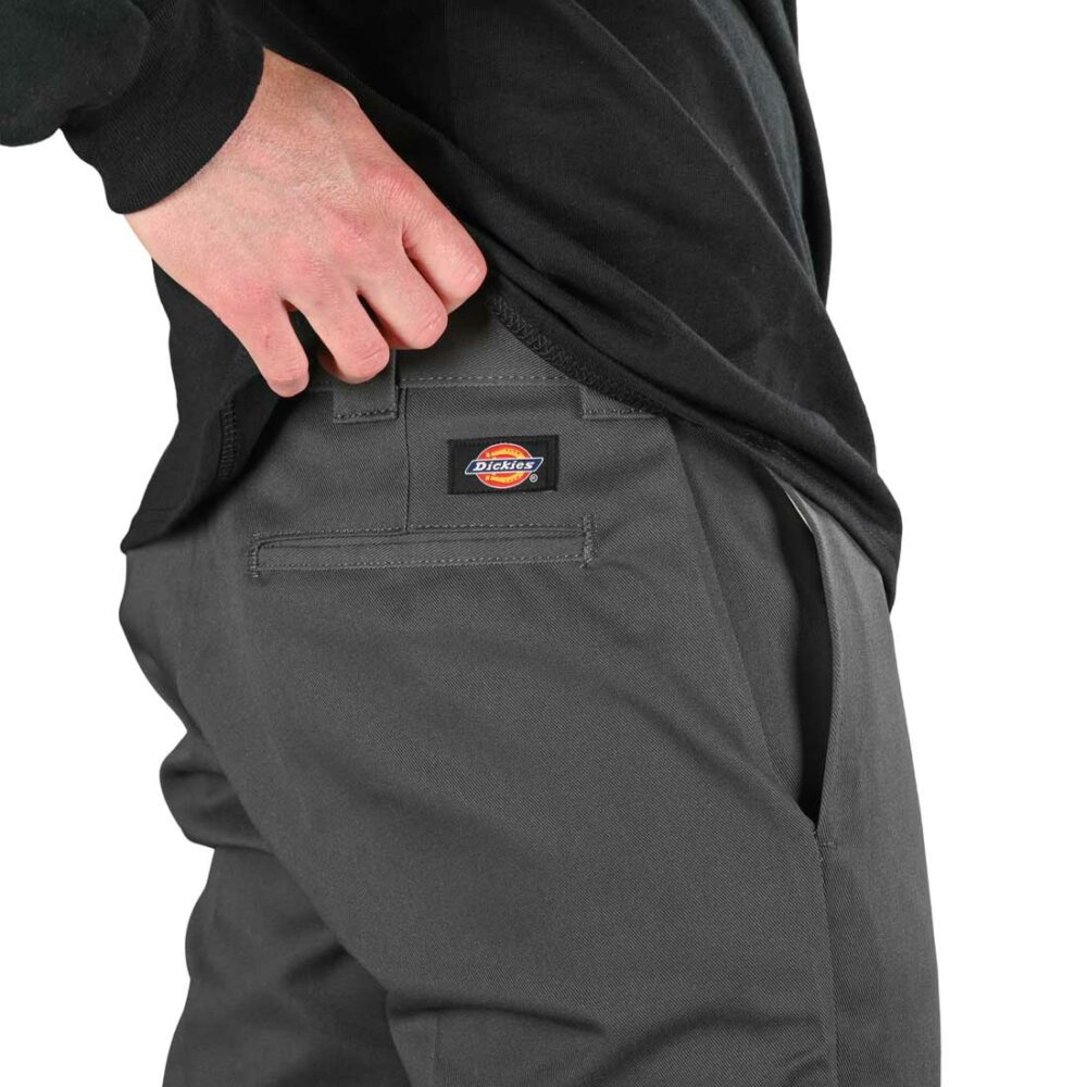 Dickies 873 Slim Straight Work Pant - Charcoal Grey