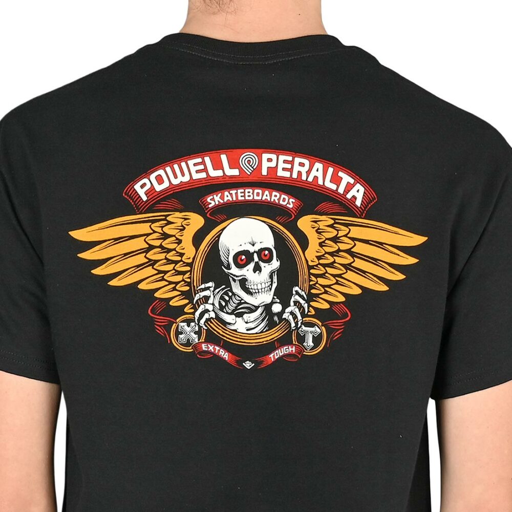 Powell Peralta Winged Ripper S/S T-Shirt - Black