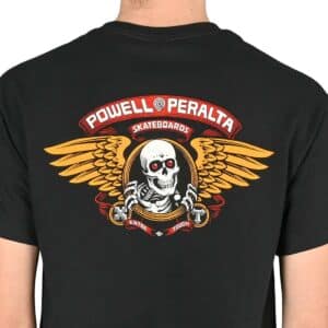 Powell Peralta Winged Ripper S/S T-Shirt - Black