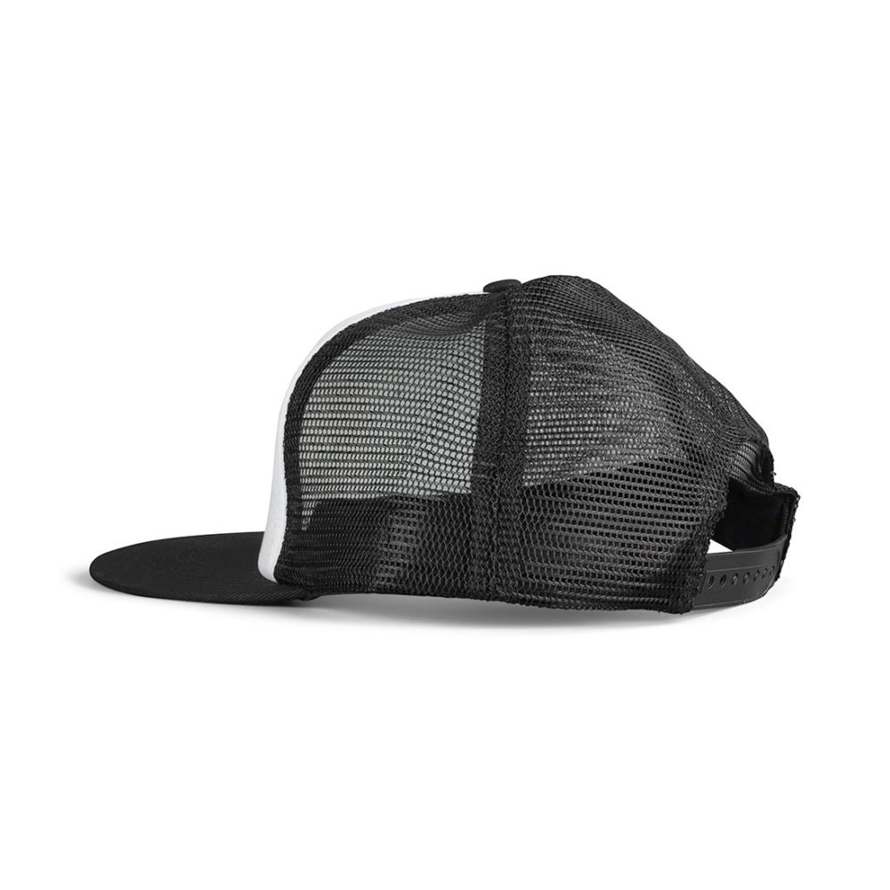 Santa Cruz Classic Dot Mesh Back Trucker Cap - White/Black