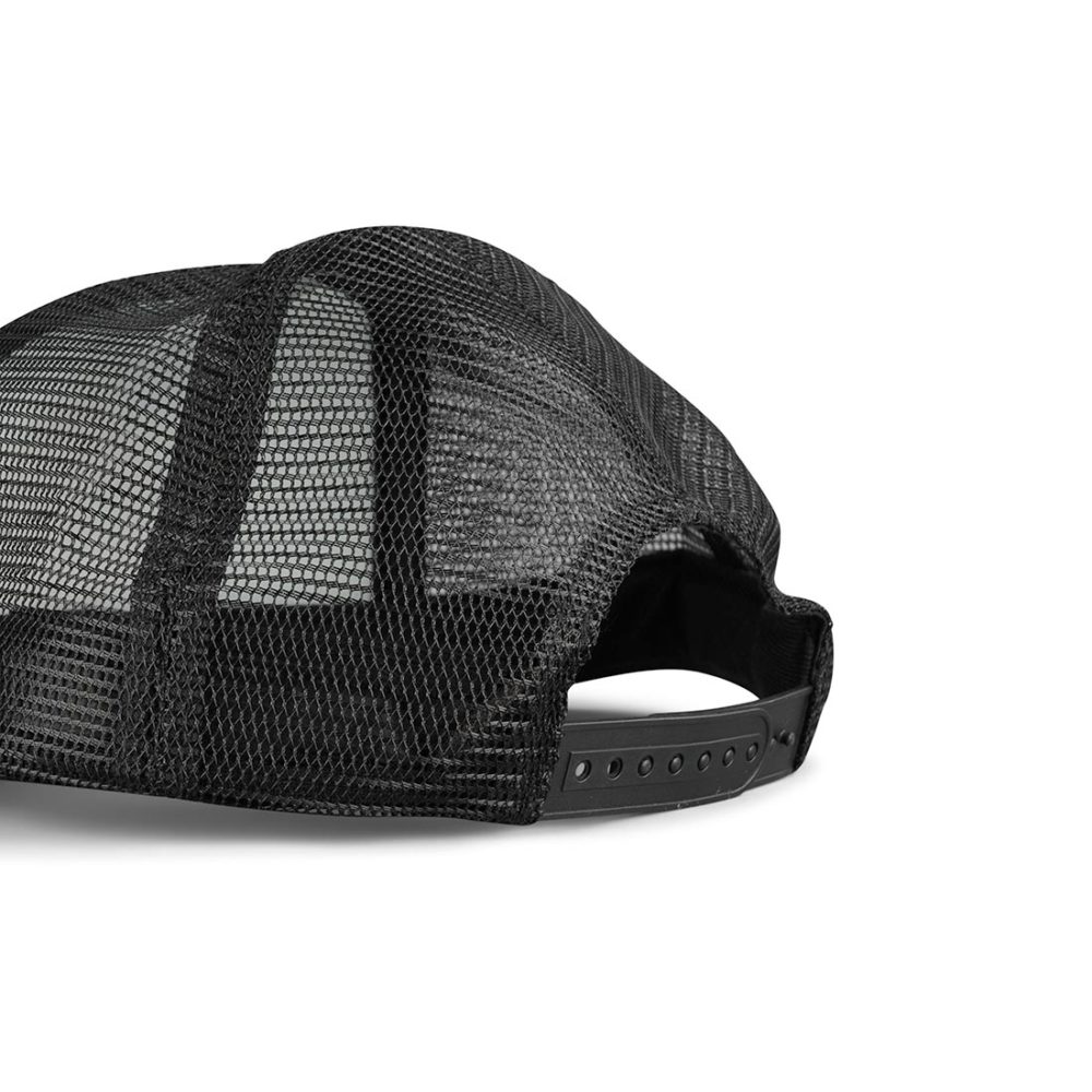 Santa Cruz Classic Dot Mesh Back Trucker Cap - White/Black