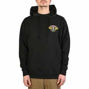Powell Peralta Winged Ripper Pullover Hoodie - Black