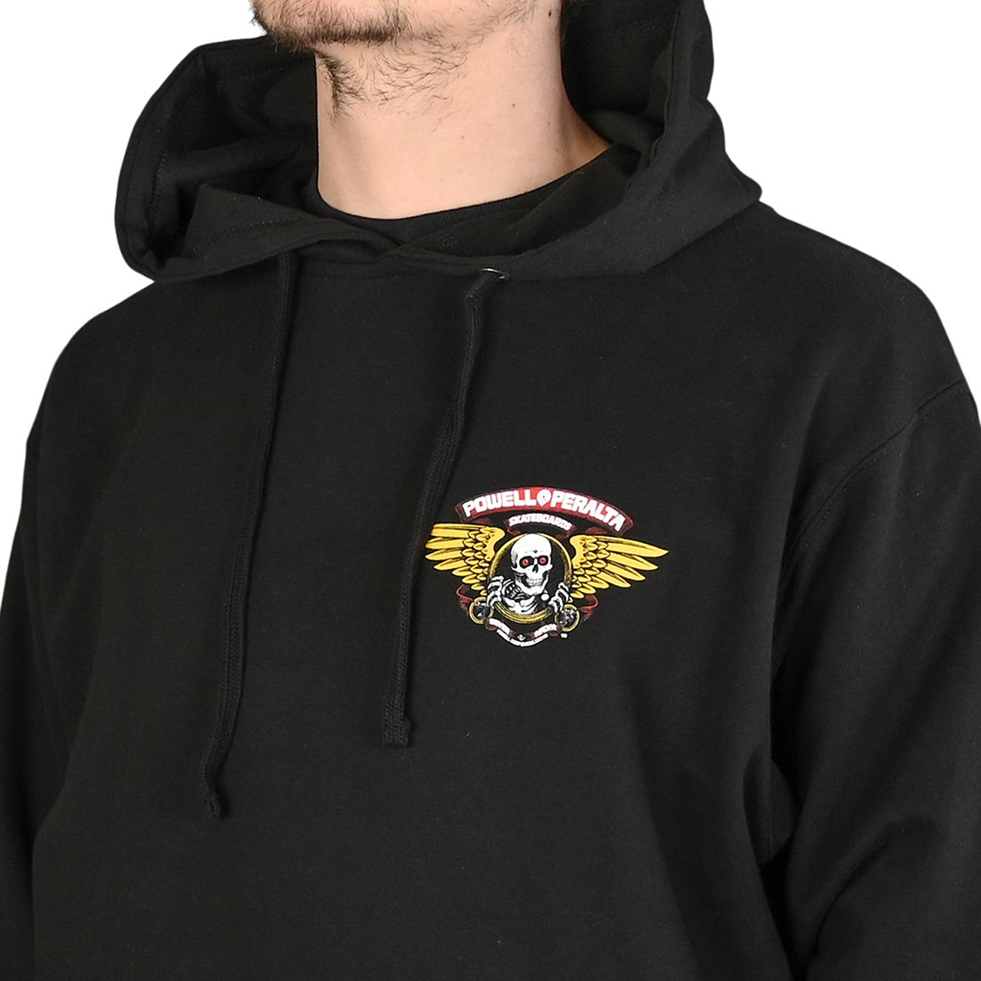 Powell Peralta Winged Ripper Pullover Hoodie - Black