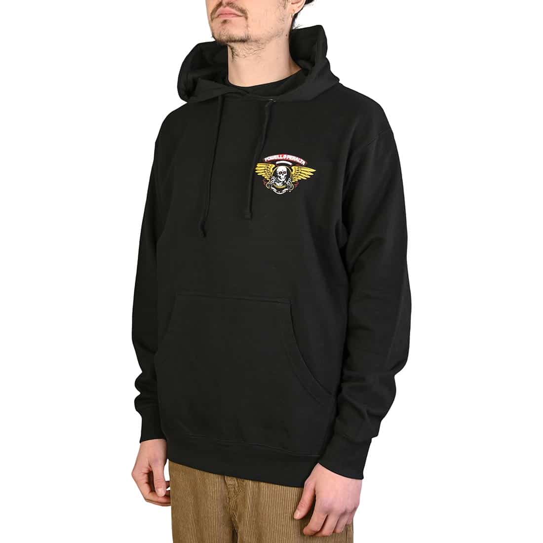 Powell Peralta Winged Ripper Pullover Hoodie - Black