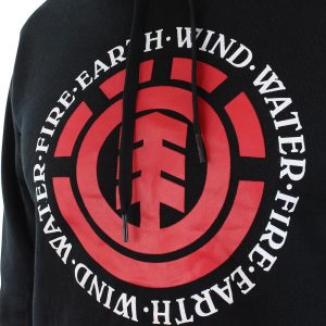 Element Seal Pullover Hoodie - Flint Black