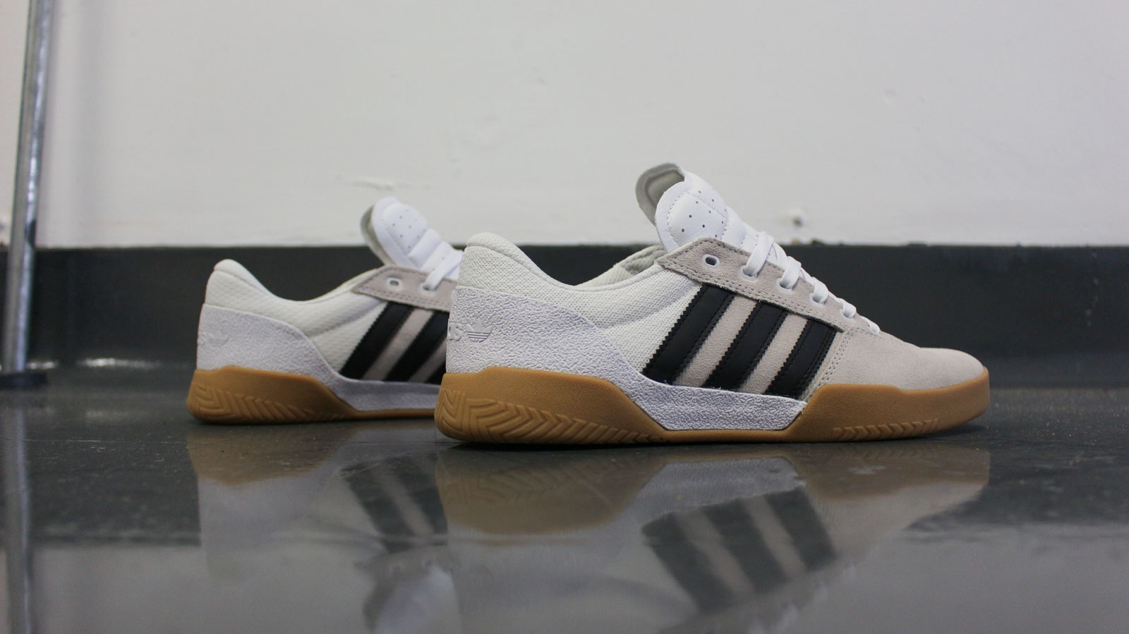 Adidas City Cup Shoes - White Core Black Gum