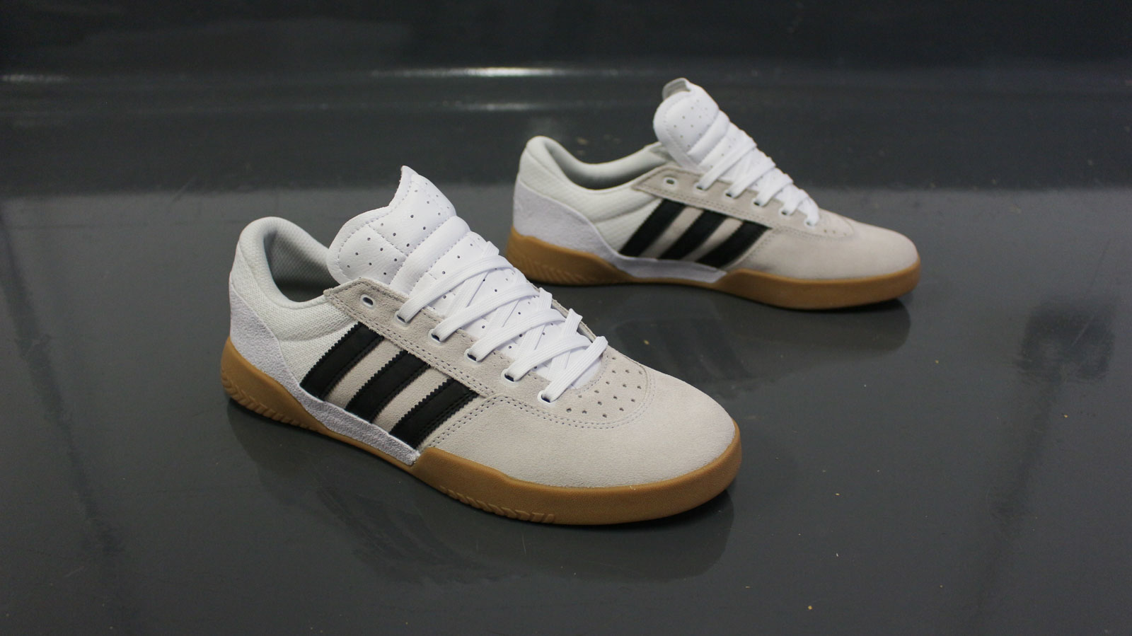 Adidas City Cup Shoes - White Core Black Gum