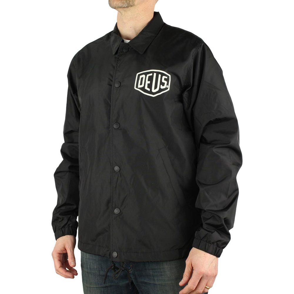 Deus Venice Address Coach Jacket Black