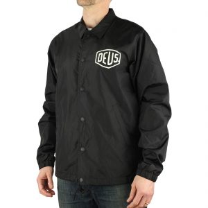 Deus Ex Machina Venice Address Coach Jacket - Black