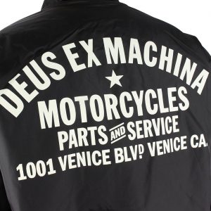 Deus Ex Machina Venice Address Coach Jacket - Black