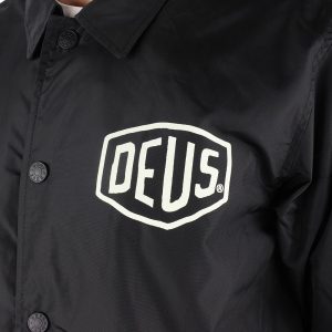 Deus Ex Machina Venice Address Coach Jacket - Black