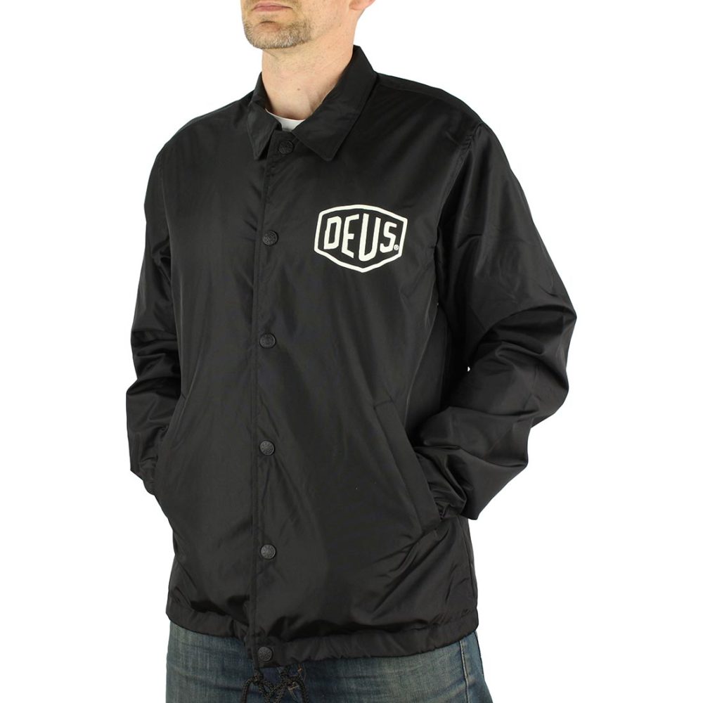 Deus Venice Address Coach Jacket Black