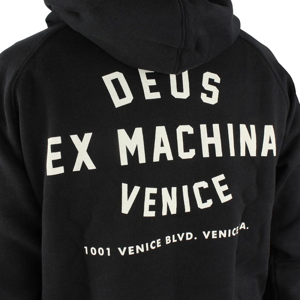 Deus Venice Address Hoodie Black