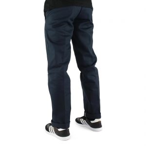 スラックス Dickies Men's 873 Slim Straight Work Pants Navy 873DN 1c4c9ddc-732e-4d72-a506-