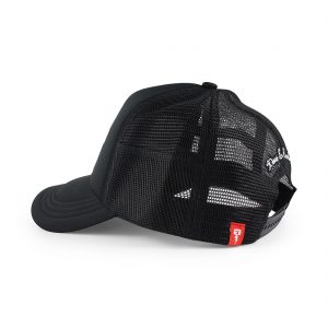 Deus Ex Machina Camperdown Address Mesh Back Trucker Cap - Black
