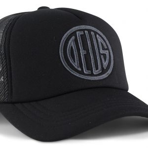 Deus Ex Machina Pill Logo Mesh Back Trucker Cap - Black