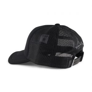 Deus Ex Machina Pill Logo Mesh Back Trucker Cap - Black