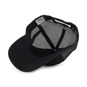 Deus Ex Machina Pill Logo Mesh Back Trucker Cap - Black