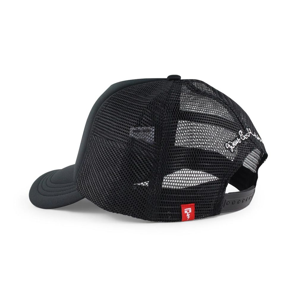 Deus Venice Address Mesh Back Cap Black