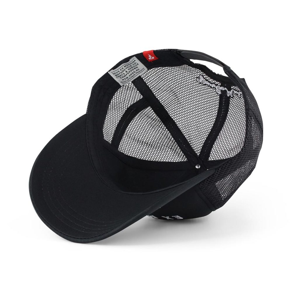 Deus Venice Address Mesh Back Cap Black