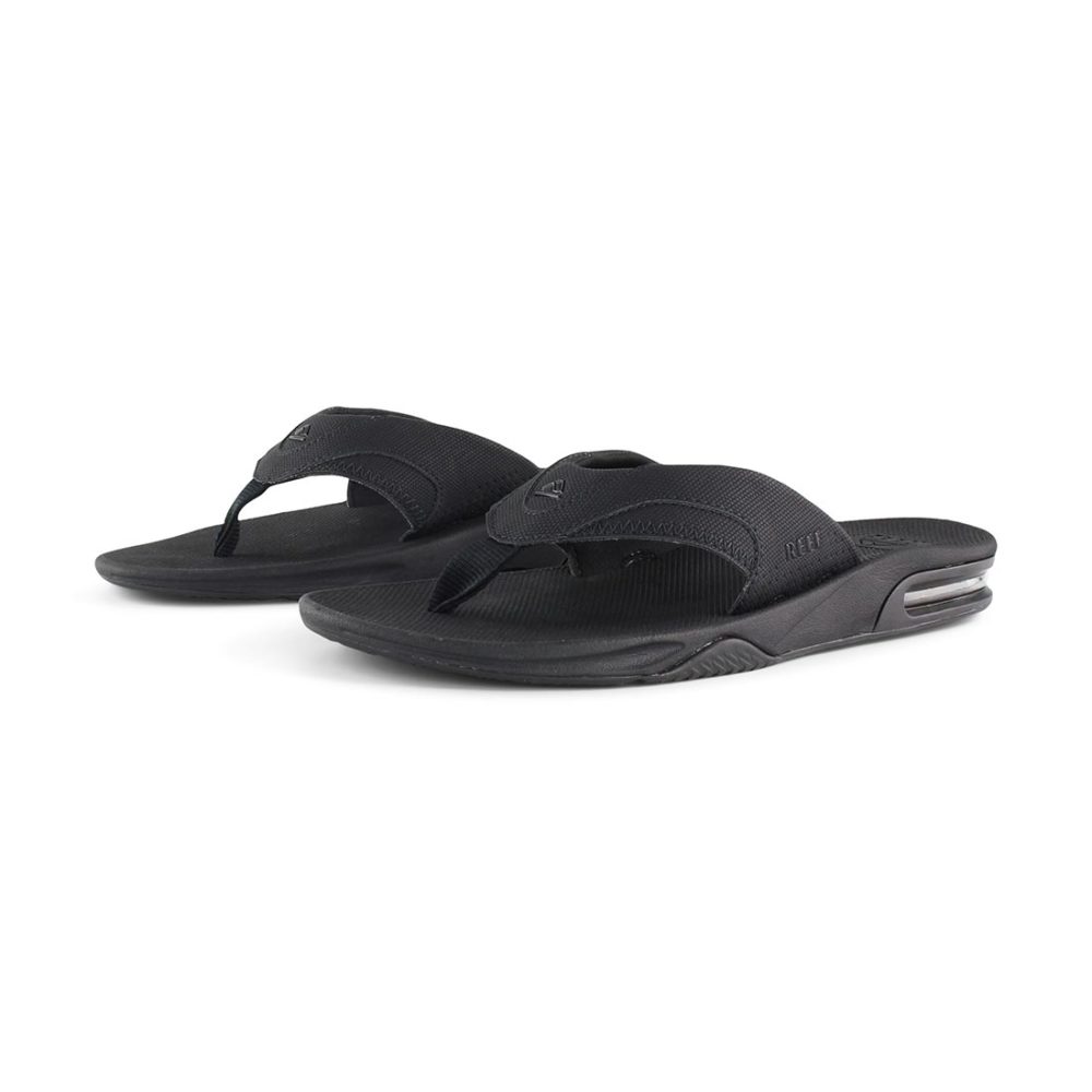 Reef Fanning Sandals All Black