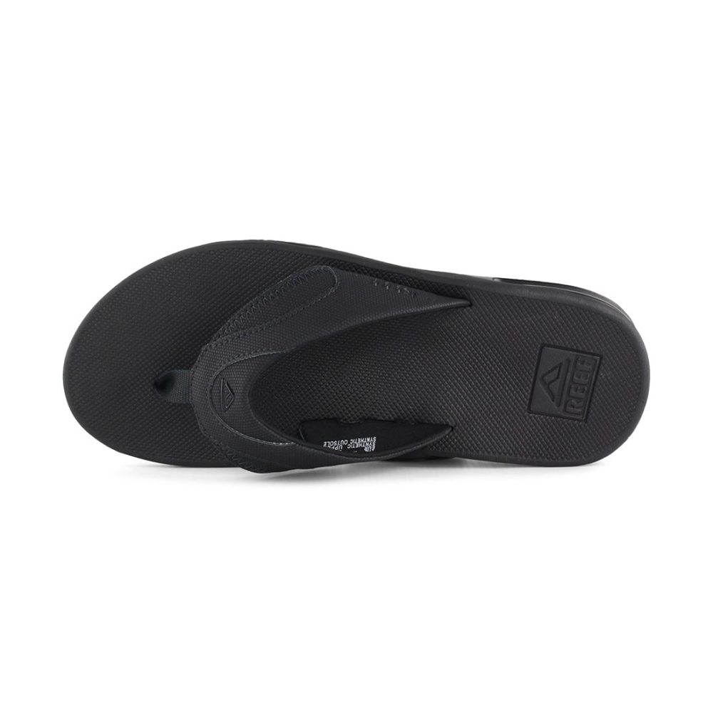 Reef Fanning Sandals All Black