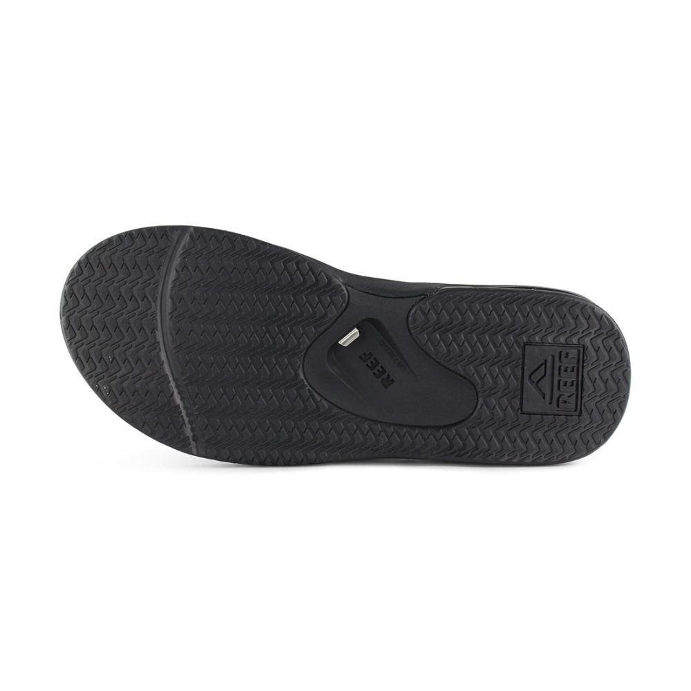 Reef Fanning Sandals All Black