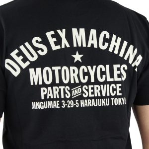 Deus Ex Machina Tokyo Address (Shield) T-Shirt - Black