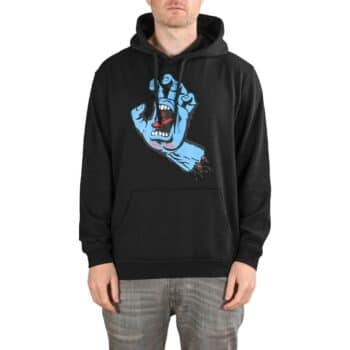 Santa Cruz Screaming Hand Pullover Hoodie - Black