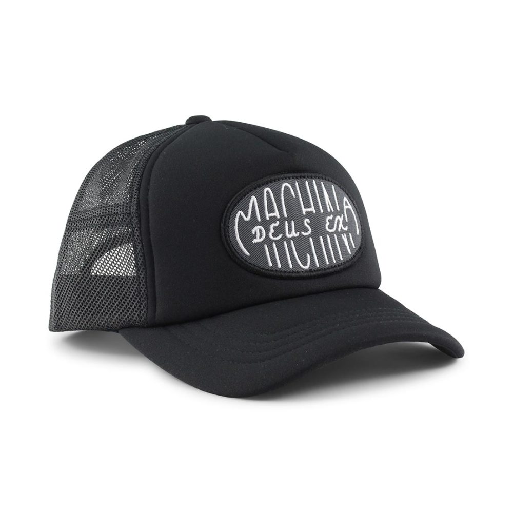 Deus Ex Machina Capsule Trucker Cap Black