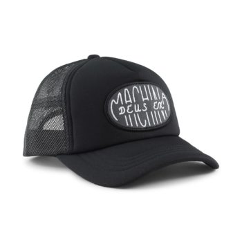 Deus Ex Machina Capsule Mesh Back Trucker Cap - Black