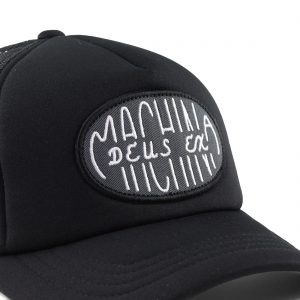 Deus Ex Machina Capsule Mesh Back Trucker Cap - Black
