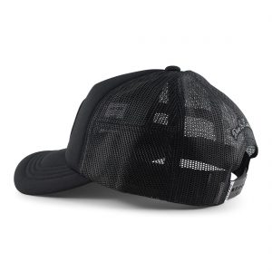 Deus Ex Machina Capsule Mesh Back Trucker Cap - Black