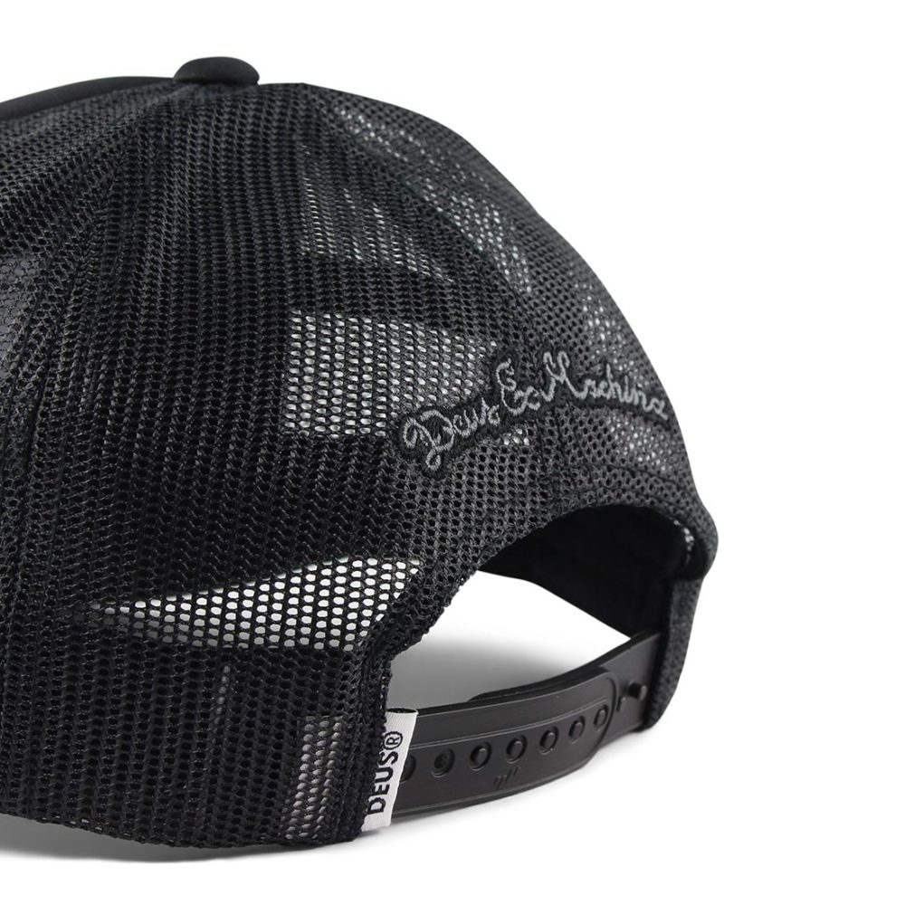 Deus Ex Machina Capsule Trucker Cap Black