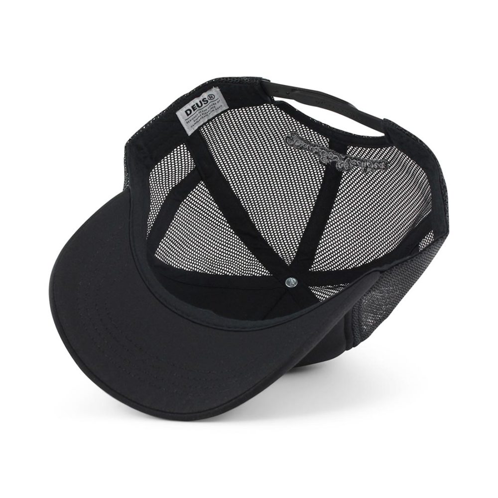 Deus Ex Machina Capsule Trucker Cap Black