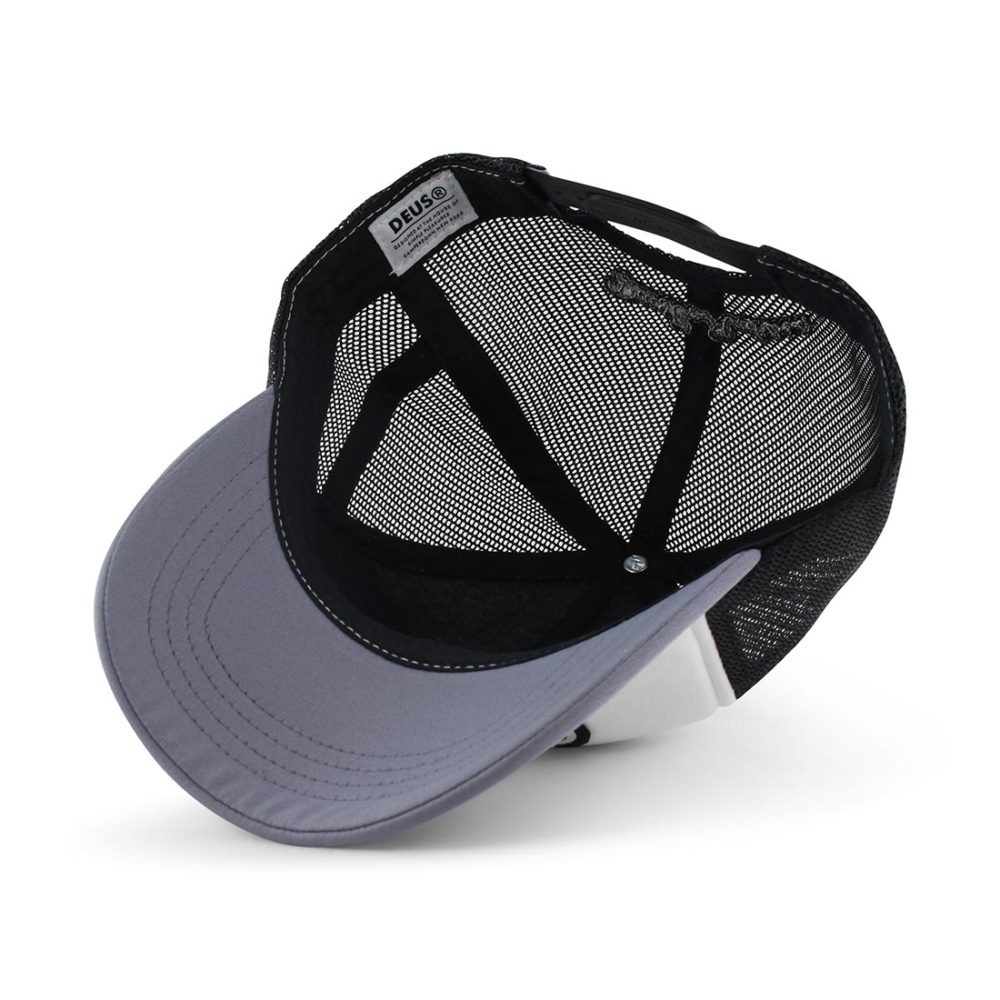 Deus Ex Machina Capsule Mesh Back Trucker Cap - Grey