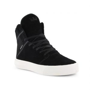 Supra Camino High-Top Shoes - Black 